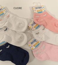 CALZINO CORTO NEONATA SNEAKERS GIRL Tellini S.r.l. Ingrosso Abbigliamento